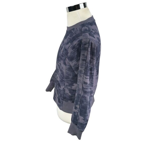 Athleta Sundown Sweatshirt Women’s Small Tie Dye Crewneck Top Grayish Purple - Picture 3 of 9